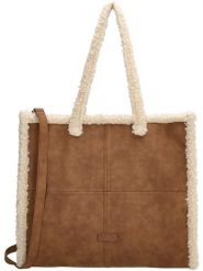 Beagles Torebka "Laredo" w kolorze jasnobrązowym - 38 x 32 x 12 cm rozmiar: onesize. Brązowe torebki klasyczne damskie Beagles, bez wzorów, z materiału, bez dodatków. Za 100.45 zł.
