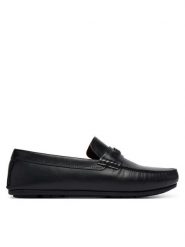 Tommy Hilfiger Mokasyny Flag Lth Hardware Driver FM0FM06089 Czarny. Czarne mokasyny męskie Tommy Hilfiger, ze skóry. Za 649.99 zł.