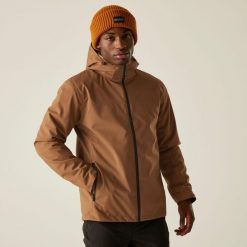 Kurtka męska 3 w 1 Coriver. Brązowe kurtki męskie Regatta, m, bez wzorów, z puchu, sportowe, bez kaptura. Za 319.99 zł.