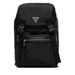 Plecak Guess. Czarne plecaki damskie Guess, z aplikacjami, sportowe. Za 589.99 zł.