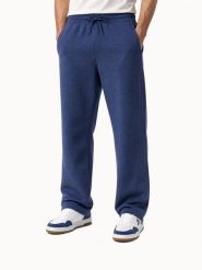 Spodnie do biegania Le Coq Sportif Contemporain LF N°1. Niebieskie spodnie sportowe męskie Le Coq Sportif, z dresówki. Za 549.00 zł.