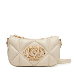 Torebka LOVE MOSCHINO. Brązowe listonoszki damskie Love Moschino, bez wzorów, bez dodatków. Za 639.99 zł.