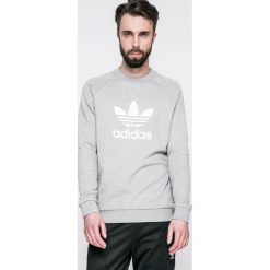Adidas Originals - Bluza. Szare bluzy bez kaptura męskie adidas Originals, l, z bawełny. Za 199.90 zł.