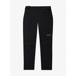Spodnie turystyczne damskie Berghaus Trail-Explorer Pant. Czarne spodnie dresowe damskie Berghaus, na lato, bez wzorów. Za 500.49 zł.