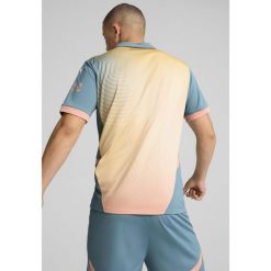 Męska koszulka Manchester City 24/25 PUMA Rosebay Bold Blue Pink. Czerwone t-shirty sportowe męskie Puma, m, bez ramiączek, do piłki nożnej. W wyprzedaży za 326.50 zł.