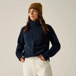 Bluza polarowa Heidy z zamkiem błyskawicznym dla kobiet. Brązowe bluzy bez kaptura damskie Regatta, l, z materiału. Za 179.00 zł.