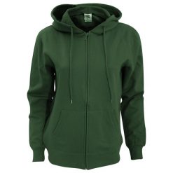 Damska Gładka Sportowa Bluza Z Kapturem Zamek. Niebieskie bluzy sportowe damskie SG, l. Za 155.99 zł.