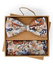 Finshley & Harding London Męska muszka i chustka do nosa Mężczyźni Bawełna (100%) wielokolorowy wzorzysty, ONE SIZE. Krawaty i muchy męskie Finshley & Harding London, bez wzorów, z bawełny, eleganckie. Za 179.95 zł.