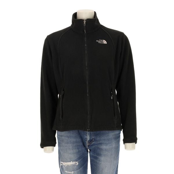 Second life - Kurtka polarowa TNF Black dla kobiet - Stan bardzo dobry. Czarne kurtki damskie The North Face, m, bez wzorów, z materiału, bez kaptura. Za 169.16 zł.