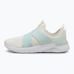 Buty damskie PUMA Softride Harli Slip Transformative Color. Białe obuwie do biegania damskie Puma. Za 199.99 zł.