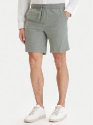Jack & Jones Szorty materiałowe Jaiden 12293768 Zielony Relaxed Fit. Zielone szorty męskie Jack & Jones, z bawełny, bez kołnierzyka. Za 119.99 zł.