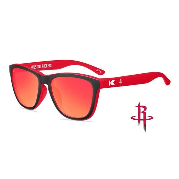 Okulary przeciwsłoneczne dla dorosłych - kategoria 3 z polaryzacją - NBA Houston. Czerwone okulary przeciwsłoneczne męskie KNOCKAROUND, z gumy. Za 263.00 zł.