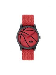 Adidas Zegarek Game One AOSY25027 Czarny. Czarne, analogowe zegarki męskie Adidas. Za 329.99 zł.