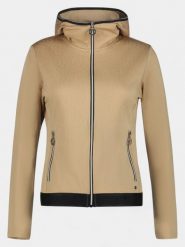 Bluza Damska Luhta Ilmajoki. Brązowe bluzy sportowe damskie Luhta, s, bez wzorów, z materiału, bez ramiączek, długie, z kapturem. Za 409.00 zł.