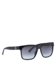 Guess Okulary przeciwsłoneczne GU00222 Czarny. Czarne okulary przeciwsłoneczne męskie Guess. Za 499.99 zł.