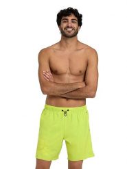 Arena Szorty kąpielowe w kolorze jaskrawozielonym rozmiar: S. Zielone szorty sportowe męskie Arena, s, z materiału, outdoorowe. Za 74.28 zł.