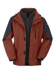 Maul Sport Kurtka funkcyjna 3w1 "Fürstenfeld II" w kolorze czerwonym rozmiar: 58. Czerwone kurtki outdoor męskie Maul Sport, bez wzorów, bez kaptura. Za 565.99 zł.