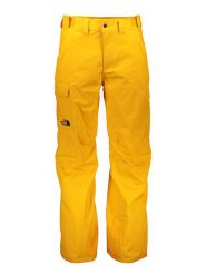 The North Face Spodnie narciarskie "Freedom" w kolorze żółtym rozmiar: XL. Żółte spodnie materiałowe męskie The North Face, bez wzorów. Za 357.63 zł.