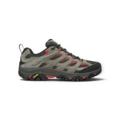 Buty trekkingowe męskie Merrell Moab 3 GTX. Szare buty trekkingowe męskie MERRELL, z materiału, bez zapięcia. Za 809.99 zł.