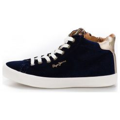 Pepe Jeans Damskie tenisówki PLS30768_aw18 36 ciemny niebieski. Niebieskie trampki i tenisówki damskie Pepe Jeans, bez wzorów, z jeansu. W wyprzedaży za 273.00 zł.