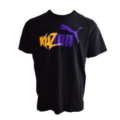 Koszulka PUMA x Kuzma T-shirt - 589312-03. Czarne t-shirty męskie Puma, bez wzorów, bez kołnierzyka. Za 123.97 zł.