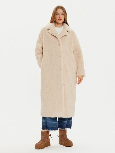 Guess Futro New Alina W3BL86 WF2C2 Beżowy Regular Fit. Brązowe futra damskie Guess, m. Za 1,299.00 zł.