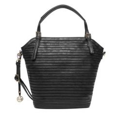 Torebka Lasocki. Czarne torebki klasyczne damskie Lasocki, bez wzorów, bez dodatków. Za 219.99 zł.