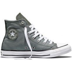 Buty sportowe Converse Chuck Taylor All Star. Szare buty sportowe na co dzień damskie Converse, z materiału, bez zapięcia. Za 390.00 zł.