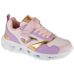 Buty Joma Star 2513 JSTARS2513V świecące diody różowe. Czerwone buty sportowe dziewczęce bez wzorów, z syntetyku, bez zapięcia. W wyprzedaży za 245.53 zł.