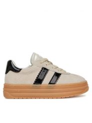 Primigi Sneakersy 7926011 S Beżowy. Brązowe buty sportowe dziewczęce Primigi, bez wzorów, ze skóry, bez zapięcia. Za 189.99 zł.