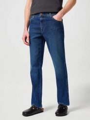 Wrangler Dżinsy - Regular fit - w kolorze niebieskim rozmiar: W31/L30. Niebieskie jeansy męskie Wrangler. Za 180.06 zł.