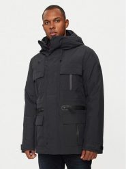 Save The Duck Parka C31972M EPIK19 Czarny Regular Fit. Czarne parki męskie SAVE THE DUCK, m, bez wzorów, z syntetyku. Za 2,199.00 zł.