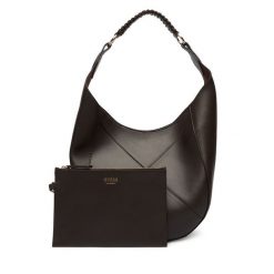 Torebka Guess. Brązowe torebki klasyczne damskie Guess, z aplikacjami, bez dodatków. Za 1,259.00 zł.