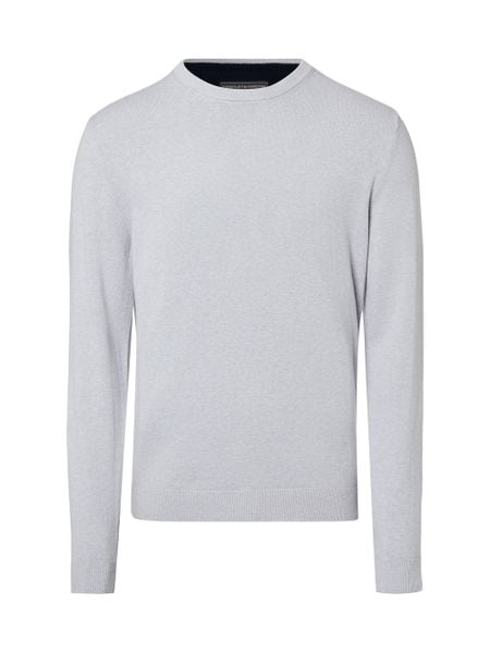 Finshley & Harding Sweter z zawartością kaszmiru Mężczyźni Bawełna szary marmurkowy, L. Szare swetry męskie Finshley & Harding, l, bez wzorów, z bawełny, bez kołnierzyka. Za 299.95 zł.