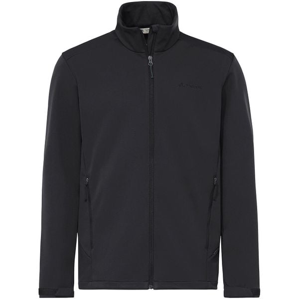Kurtka softshellowa M Everhike Softshell J. Czarne kurtki męskie Vaude, m, bez wzorów, z materiału, bez kaptura. Za 496.45 zł.