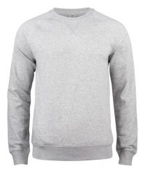 Clique Premium OC Roundneck bluza z okrągłym dekoltem z bawełny organicznej –. Szare bluzy bez kaptura męskie CLIQUE, m, z bawełny. Za 233.08 zł.