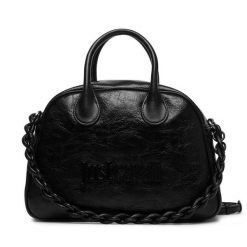 Torebka Just Cavalli. Czarne torebki klasyczne damskie Just Cavalli, bez wzorów, bez dodatków. Za 789.99 zł.