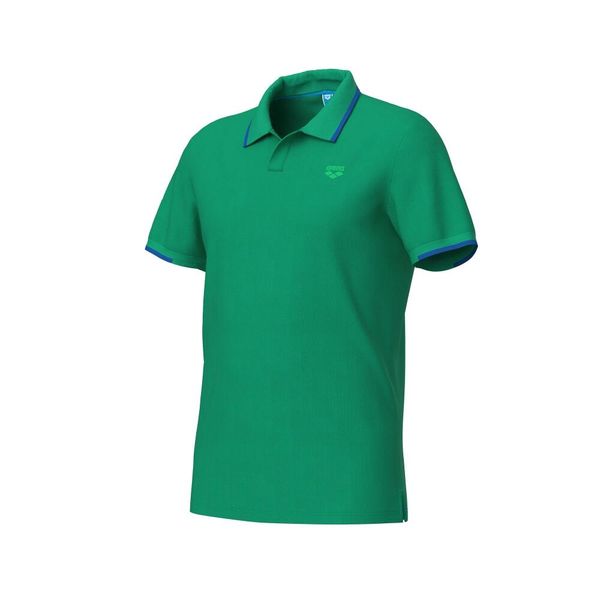 Koszulka męska polo bawełniana sportowa kołnierzyk Arena Poloshirt. Zielone koszulki polo męskie Arena, m, bez wzorów, z bawełny, bez ramiączek. Za 40.00 zł.
