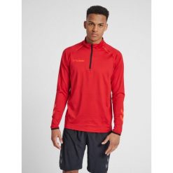 Bluza Hummel Half Zip hmlAUTHENTIC Pro. Brązowe bluzy bez kaptura męskie HUMMEL, s. W wyprzedaży za 243.50 zł.