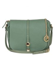 Pia Sassi Skórzana torebka "Monte Avella" w kolorze zielonym - 25 x 23 x 7 cm rozmiar: onesize. Zielone torebki klasyczne damskie Pia Sassi, bez wzorów, z materiału, bez dodatków. Za 217.99 zł.