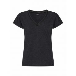 Koszulka damska Protest Prtmondays. Czarne bluzki damskie Protest, bez wzorów, bez kołnierzyka, bez ramiączek. Za 169.00 zł.