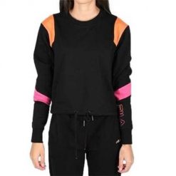 Bluza sportowa damska Fila Pita Cropped Crew W. Białe bluzy bez kaptura damskie Fila, m. Za 186.00 zł.