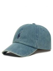 Polo Ralph Lauren Czapka z daszkiem 710A13284001 Niebieski. Niebieskie czapki z daszkiem damskie Polo Ralph Lauren, bez wzorów, z bawełny. Za 328.99 zł.