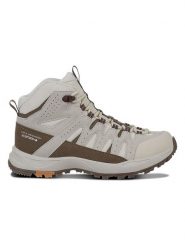 Icepeak Botki trekkingowe "Aura" w kolorze beżowo-oliwkowym rozmiar: 38. Brązowe obuwie trekkingowe damskie ICEPEAK. Za 227.31 zł.
