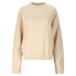 Bluza damska Athlecia Crecy. Białe bluzy bez kaptura damskie Athlecia, z materiału. Za 194.50 zł.