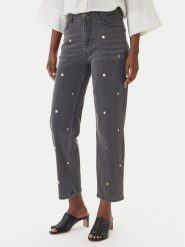 LOLA CASADEMUNT Jeansy MS2614016 Szary Straight Fit. Szare jeansy damskie lola casademunt. Za 627.99 zł.