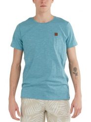 T-shirt męski Fundango Jaggy Strukturyzowany krótki rękaw. Zielone t-shirty męskie Fundango, m, bez wzorów, z bawełny, bez kołnierzyka. Za 149.00 zł.