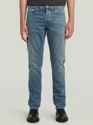 G-Star Dżinsy "3301" - Tapered fit - w kolorze niebieskim rozmiar: W27/L32. Niebieskie jeansy męskie G-Star. Za 360.17 zł.