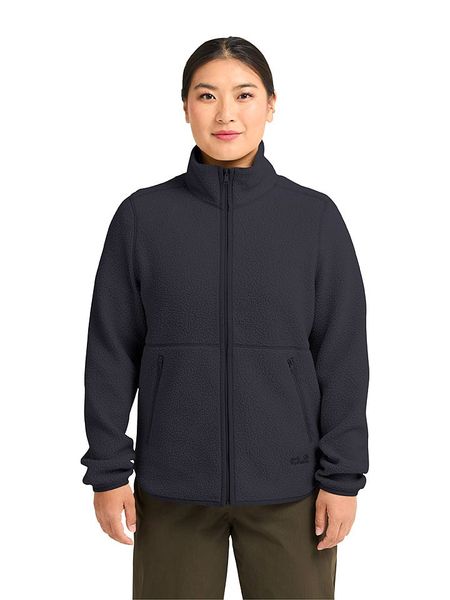 Jack Wolfskin Kurtka polarowa "Lite Curl" w kolorze granatowym rozmiar: XS. Niebieskie kurtki damskie Jack Wolfskin, xs, bez wzorów, z polaru, bez kaptura. Za 271.67 zł.
