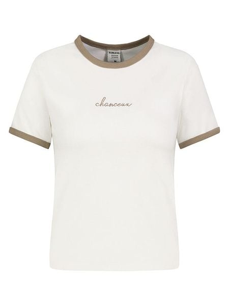 Sublevel Koszulka w kolorze białym rozmiar: S. Białe t-shirty damskie Sublevel, s, bez wzorów, bez kołnierzyka. Za 64.95 zł.